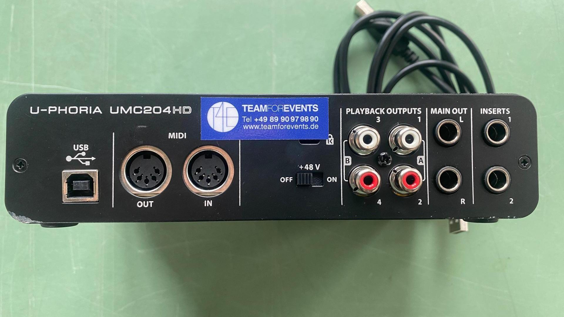 Behringer U-PHORIA UMC204HD | 65 EUR - Gebrauchte
